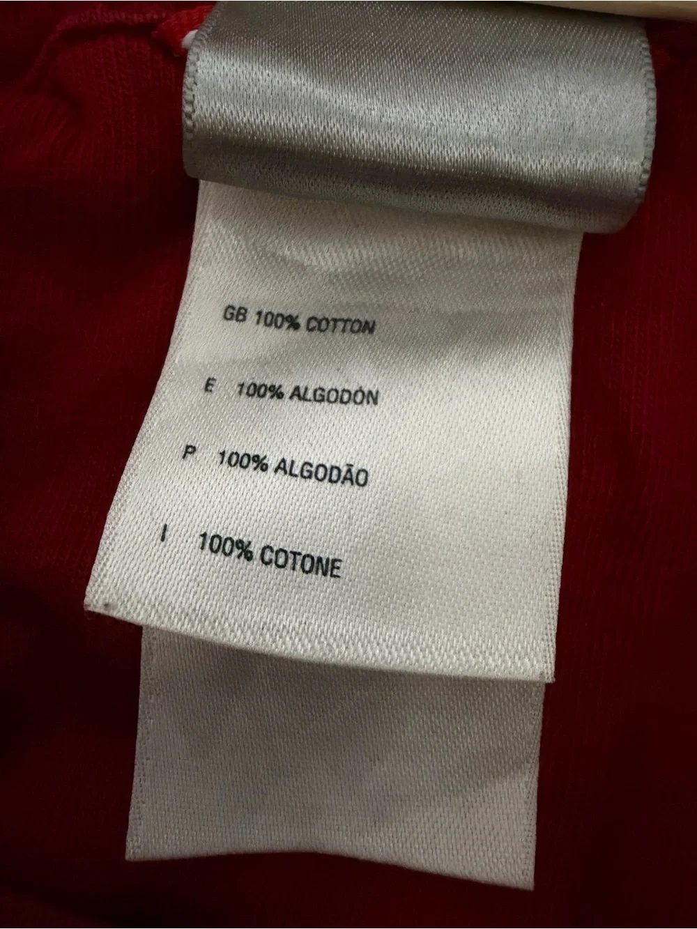 The North Face Men's Red Crewneck Sweater with Embroidered Logo